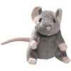 Carl Dick Mouse grey 6.5 inches, 15cm, Plush Toy, Soft