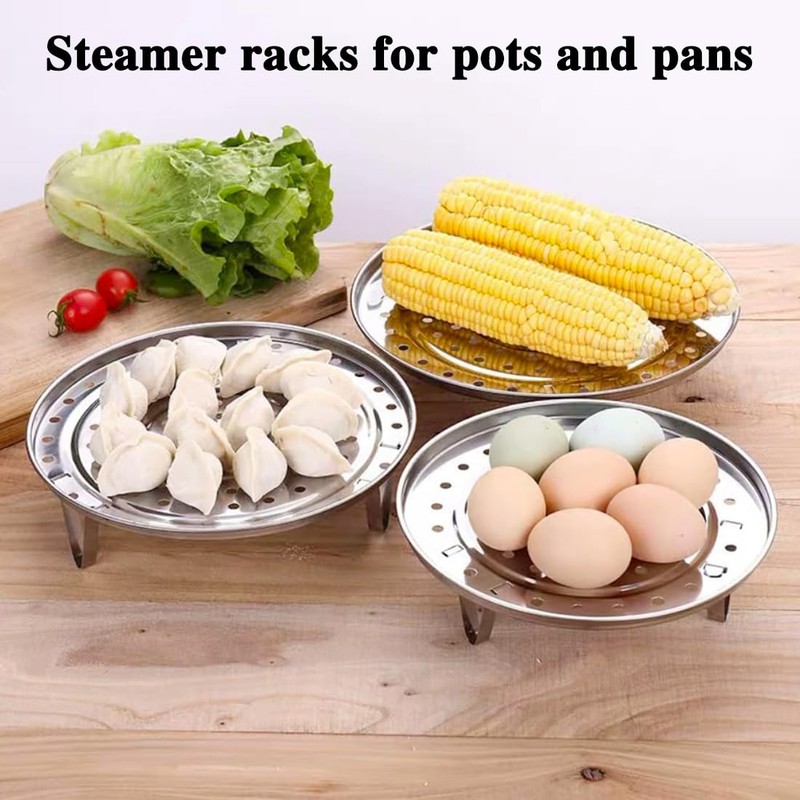Steaming Rack Household Stainless Steel Cooking Ware Thickened Steaming Rack