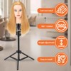 Wig Head Stand, Adjustable Wigs Stand Tripod for Cosmetology Hairdressing
