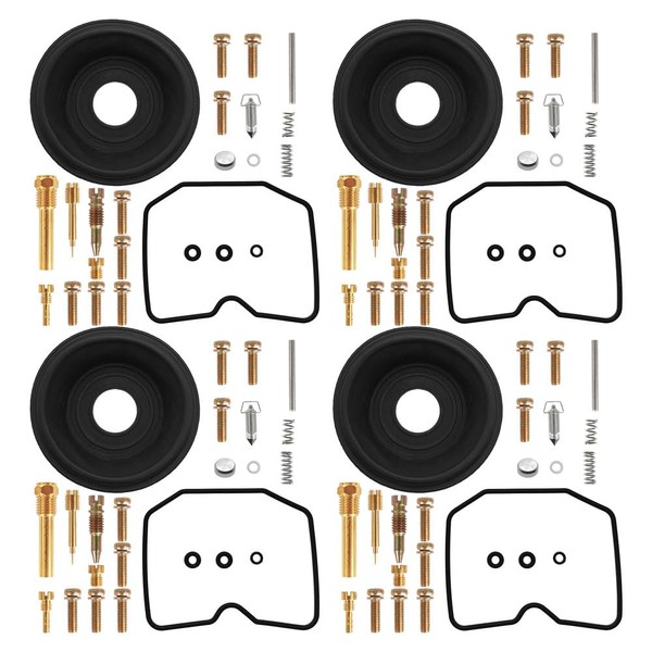 4 Pcs Carburetor Repair Kits Replacement for Kawasaki ZRX1200 2001