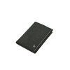 Hazzys Men's Accessory Black Contrast Point Leather Card Wallet HJHO6F336BK