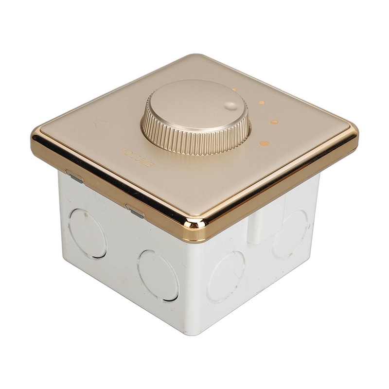 Volume Control Knob 30W 4 Position Wall Mount Volume Control