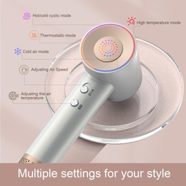 CONGENIAL™ Hair Dryer | Negative Ionic Hair Dryer | 110000 RPM Professional High Speed Hair Dryer | Light and Quiet with Ceramic Technology Nozzle for Home Salon
