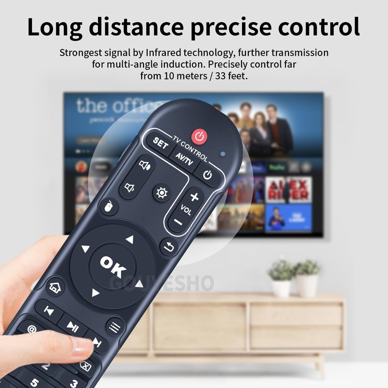 Remote Control for X96 Max + 8k Android 9.0 S905X3