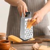 WinGluge 4-Sided Vegetable Slicer, Stainless Steel, Kitchen Grater, Vegetable Grater,