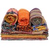 Estationeryhouse Indian Vintage Kantha Quilt Handmade Throw Reversible Blanket Bedspread