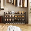 INGIORDAR Shoe Rack 3 Tier Long Storage Organizer Wide Metal