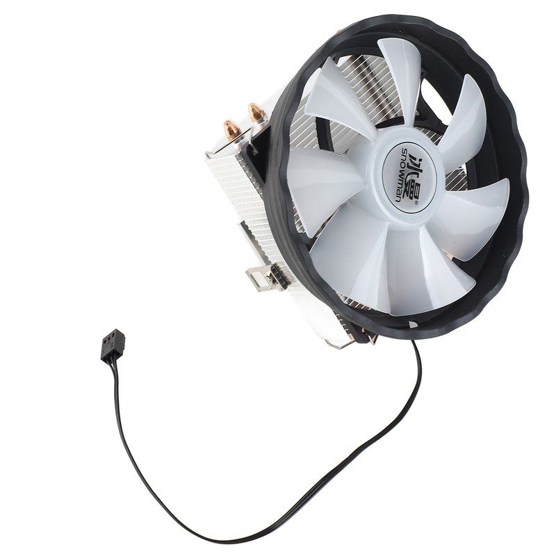 CPU Cooler 4 Copper Heat Pipes 3Pin Colorful Quiet Cooling