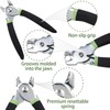 Hog Ring Pliers Kit with 500 Pcs 3/4" Hog Rings