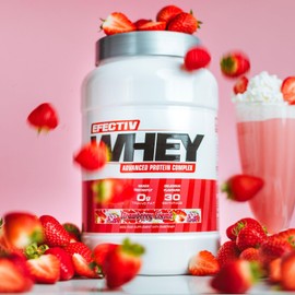 EFECTIV Whey Protein 900g (Strawberry)
