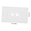 IWOWHERO Home Theater Connector Wall Plate with Banana Binding Post