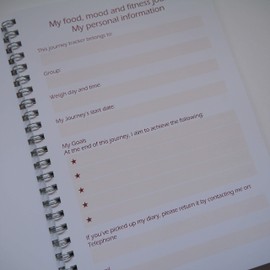 SW Slimming Diet Healthy Food Mood Fitness Tracker Journal Log Book Diary Full Colour | Slimming World Compatible 12 Week (A5)