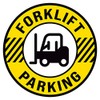 ExcelMark Forklift Floor Decal (FORKLIFT PARKING 1, 15")