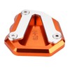 VIFERR Motorcycle Side Stand, Motorcycle Stand Pad CNC Aluminium Side