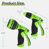 YESTAR Garden Hose plastic Nozzle Spray 8 Adjustable High Pressure