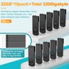 10 Pack Memory Stick 4GB Thumb Drive Bulk 4 GB