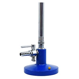 EISCO Bunsen Burner, LPG - Heavy Base, Stopcock Control - Suitable for LPG/Butane Gas