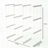Open-Front Acrylic Desktop Display Case with Sturdy Aluminum Frame, Easy-Access