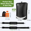 Zurligi Vacuum Bag for Travel with Pump, 40L Vacuum Compression