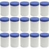 15 75ml Salve Tin Containers Cream/Ointment Kruke High Capacity with