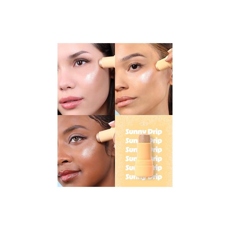 Moira Iluminador Icy Glow Jelly Stick (004, Sunny Drip)