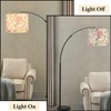 GO&SO 1 Pack Floral Large Drum Lamp Shade,16" x16" x10",