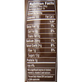 Smucker's PlateScraper Placa decorativa para postre (botella apretable de 19.5 onzas)