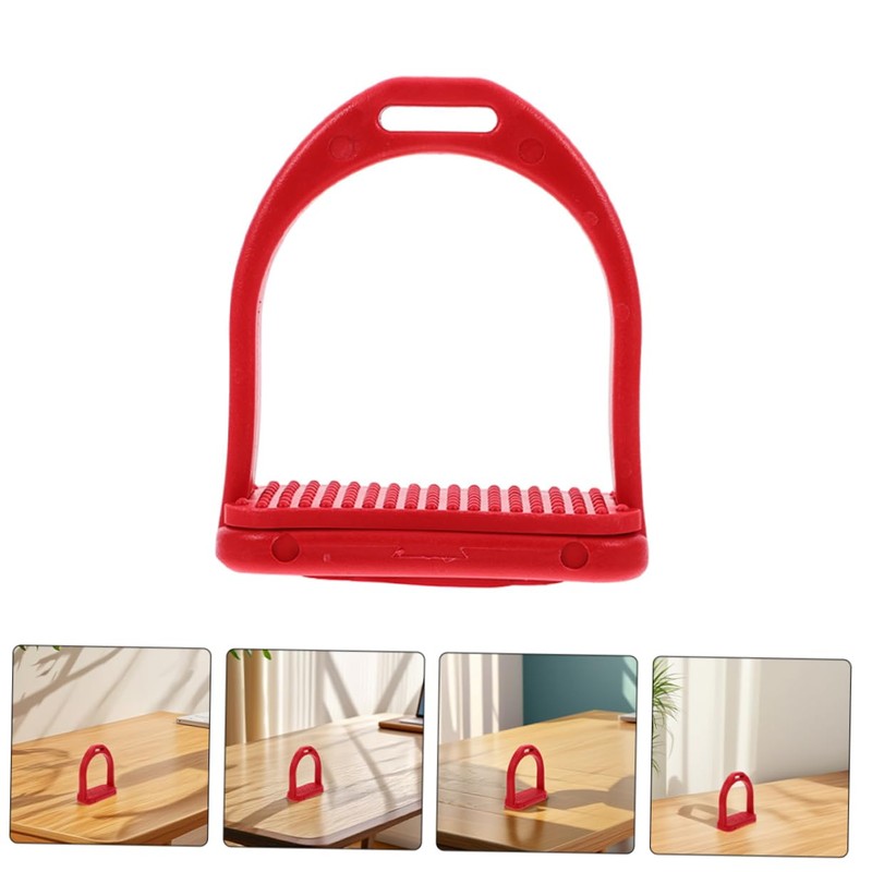 Kisangel Rapid Climb Stirrups for Saddle Safety Horse Stirrups Stable