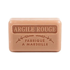 125g Savon De Marseille Soap - red clay (argile rouge) by Foufour