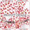 WRBAJIS Strawberry Hair Bow for Women Summer Fruit Hair Clips