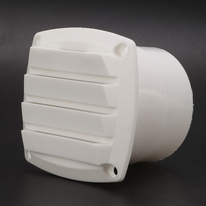Round Boat Louver Marine Exhaust Air Plastic Vent Straight Through