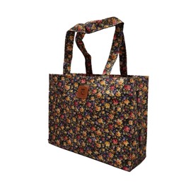 SturdyFoot Bookbag with Gusset, Music Bag, Tote Bag, Shopping Bag, Oilcloth Tote