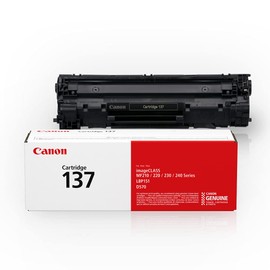Canon Canon Genuine Toner Cartridge 137 Black (9435B001), 1-Pack ImageCLASS MF212w, MF216n, MF217w, MF244dw, MF247dw, MF249dw, MF227dw, MF229dw, MF232w, MF236n, LBP151dw, D570 Laser Printers