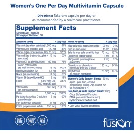Bariatric Fusion Women´s Multivitamin One Per Day 30 Cáps Sabor Sin Sabor