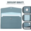 Document File Folder, New Soft Leather A4 Pocket Envelope Folder