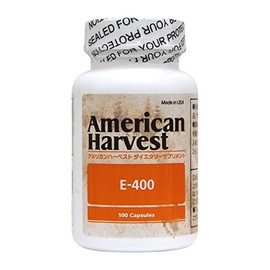 アメリカンハーベスト E-400 (ビタミンE) 100粒/約100日分