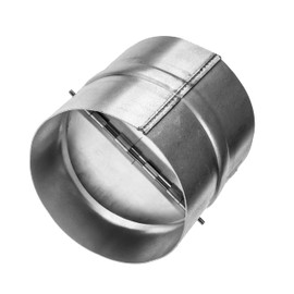 Bloqueador de corrientes de aire – Conducto amortiguador de corrientes de aire trasero de 6 pulgadas – Tapón de corrientes de aire – Prevención de reflujo – Ventilación de ventilador en línea – Deflector de ventilación (6 pulgadas)