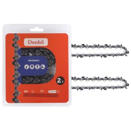 Dunhil 16 Inch Chainsaw Chains 3/8" LP Pitch, 043'' Gauge, 55 Drive Links for Stihl 017 018 019, MS170 MS171 MS180c MS192 and More, 2-Pack