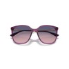 Vogue Eyewear VO5564S Sunglasses, Transparent Violet/Pink Gradient Blue, 54 mm