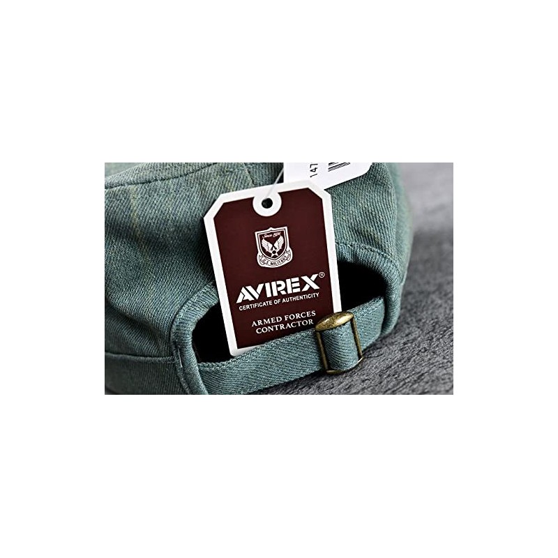 AVIREX 7992540 18490000 Genuine Work Cap, Hat, Men's, Large Size,