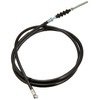Kitaco 906-1122071 Brake Cable, Stainless Steel, Black, 52.2 inches (1330