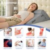 Sasttie Wedge Pillow Set for After Surgery, 3PCS Adjustable Bed