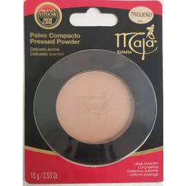 Maja Cream Powder Trigueno .53 Oz. With Mirror-Polvo Crema Compacto Con Espejo