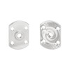 CAMVATE Stainless Steel M6 Rosette Replacement Accessories (2 Pieces) -