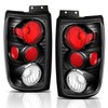 AmeriLite Black Replacement Brake Tail Lights Set for 1997-2002 Ford