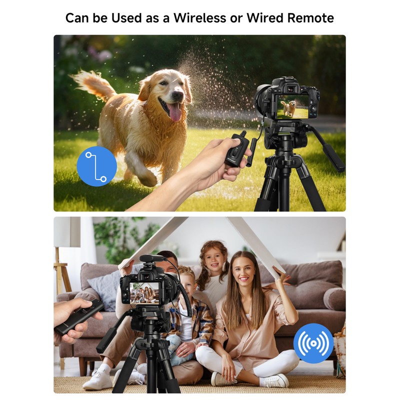 PROfezzion 165 ft Wireless Remote Shutter Release for Panasonic S9,