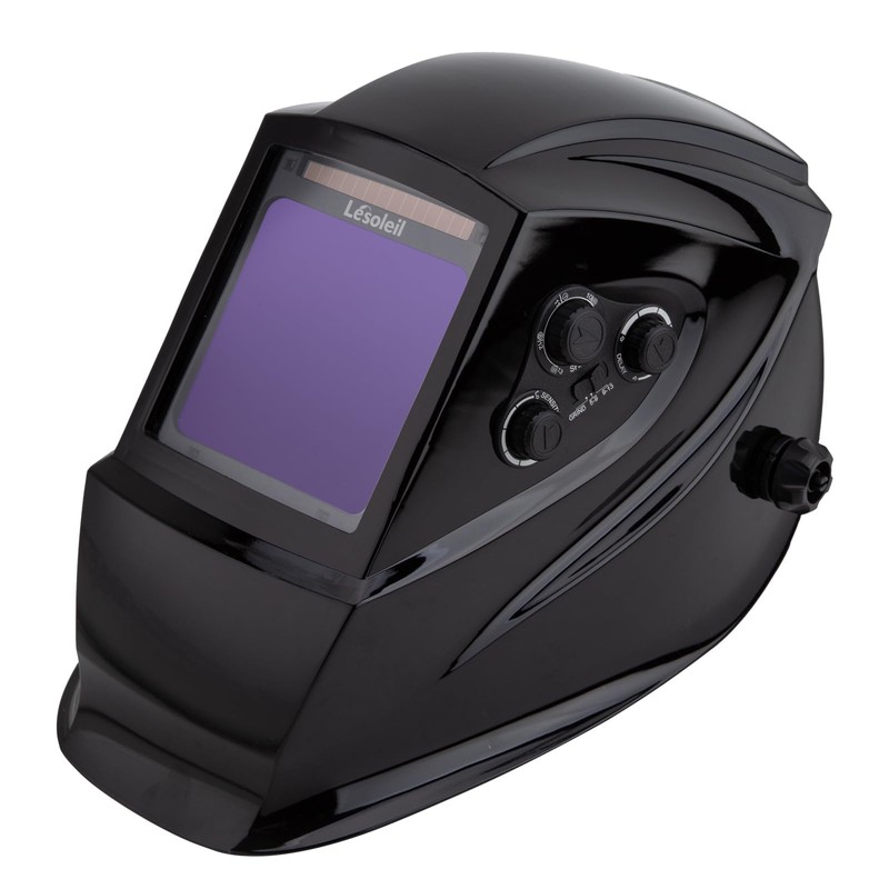 LESOLEIL Automatic Welding Helmet, Solar Large View Welding Mask with