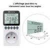KETOTEK Energy Meter Wattage Digital Power Consumption Meter 3680W Electricity