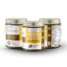 Triphala (Trifala) Ghee (Herbal ghee) por Vadik Herbs ~ zacate de alta potencia en una base natural y fresca ~ Fabricado en los Estados Unidos cada semana |