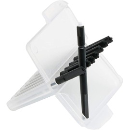 Hearing Aid Ear Wax Guard Hearing Aid Filters Cleaning Tool Accessories for Phonak/Widex/Unitron/Resound Hearing aid Accessories (Black 6 Pack)